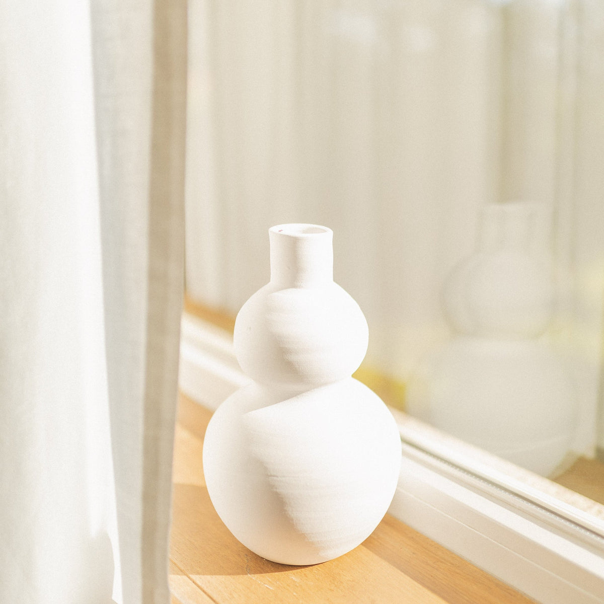 Vase décoratif Bergamo en céramique – Oito.Atelier – vue 4