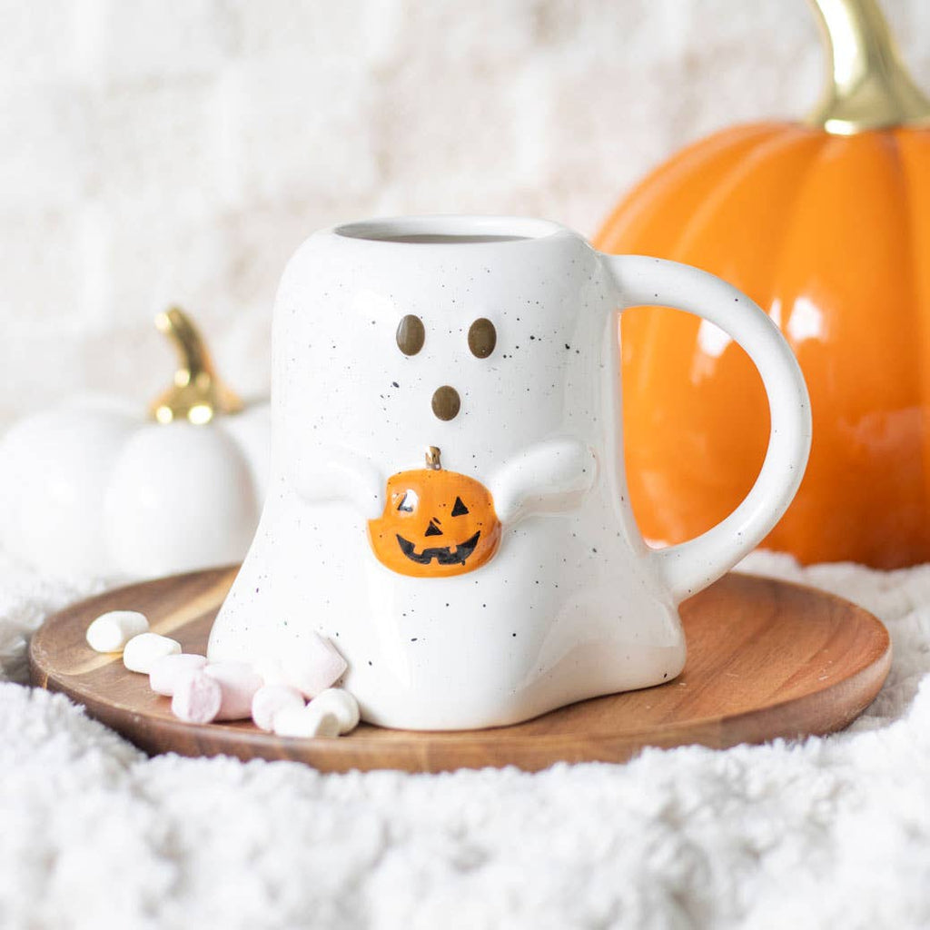 Mug Fantôme avec Citrouille – 440 ml