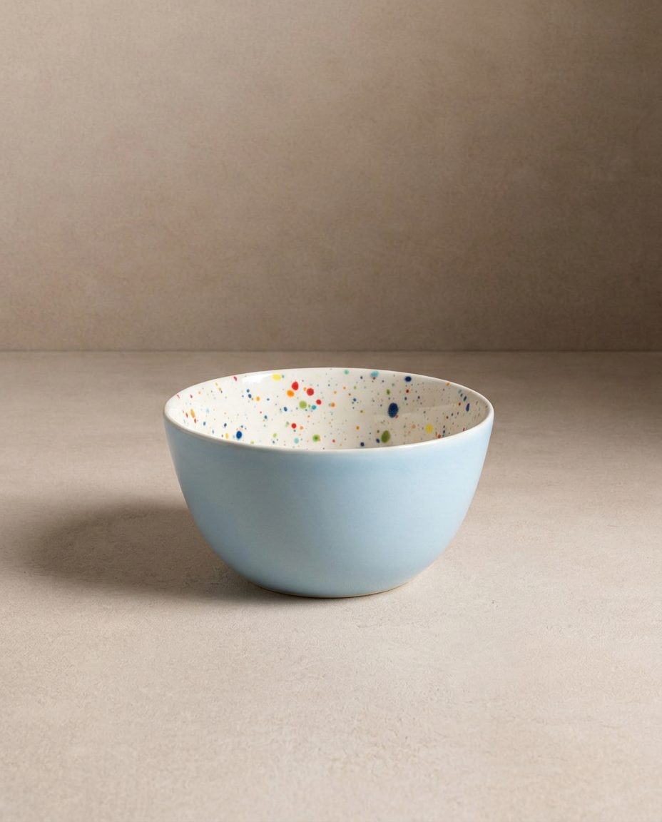 Ensemble Breeze Party – 4 bols en grès 16 cm – Couleurs mélangées