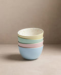 Ensemble Breeze Party – 4 bols en grès 16 cm – Couleurs mélangées