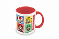 Mug Super Mario – Mario, Luigi, Toad et Peach – 315 ml