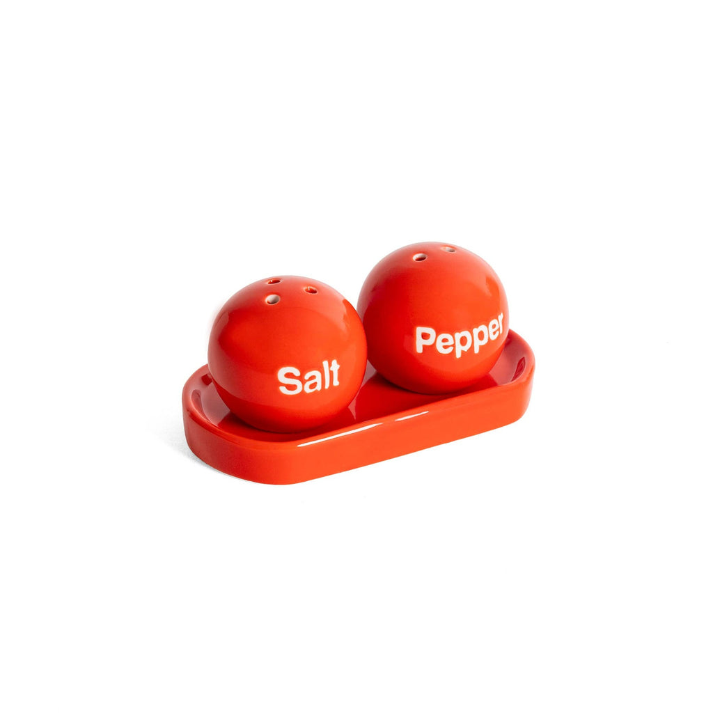 Sel et Poivre Balles de Ping Pong Rouge Helio Ferretti Vue 3