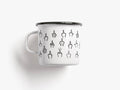 Mug Émaillé « F*&k You » – 300 ml