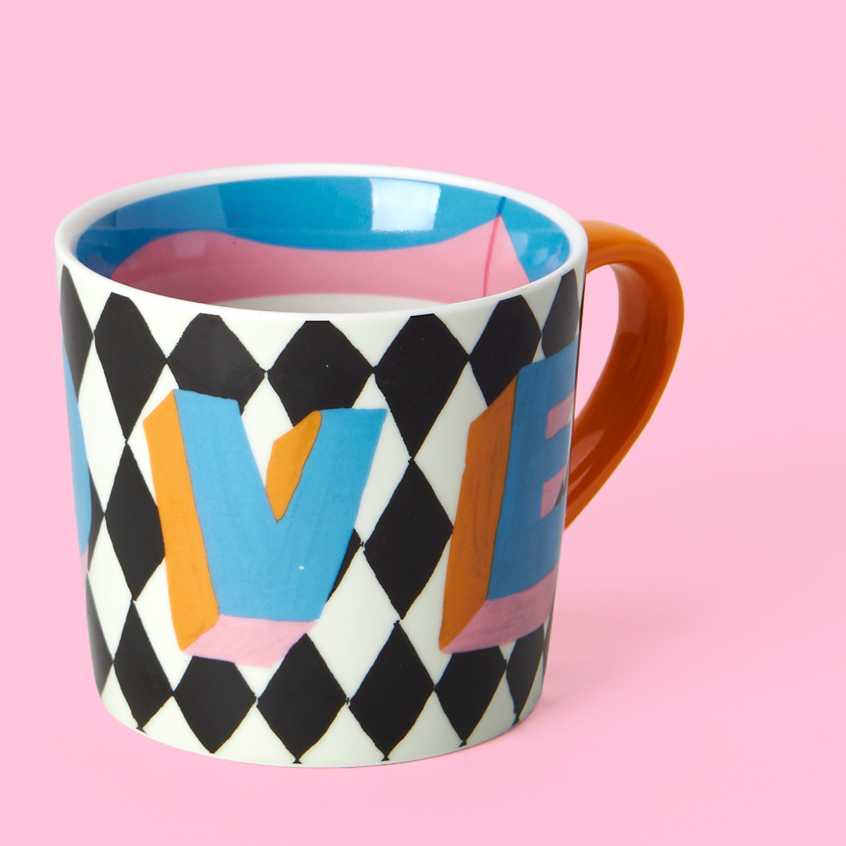 Mug Arlequin « LOVE » – 300 ml