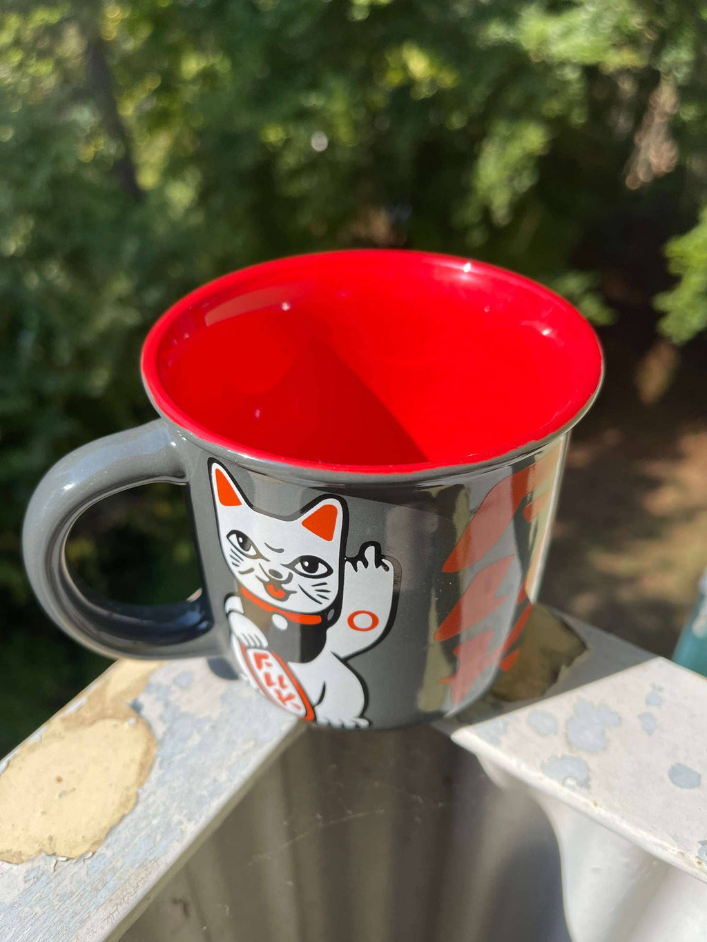 Mug Chat chanceux « F**k You Neko » – 375 ml