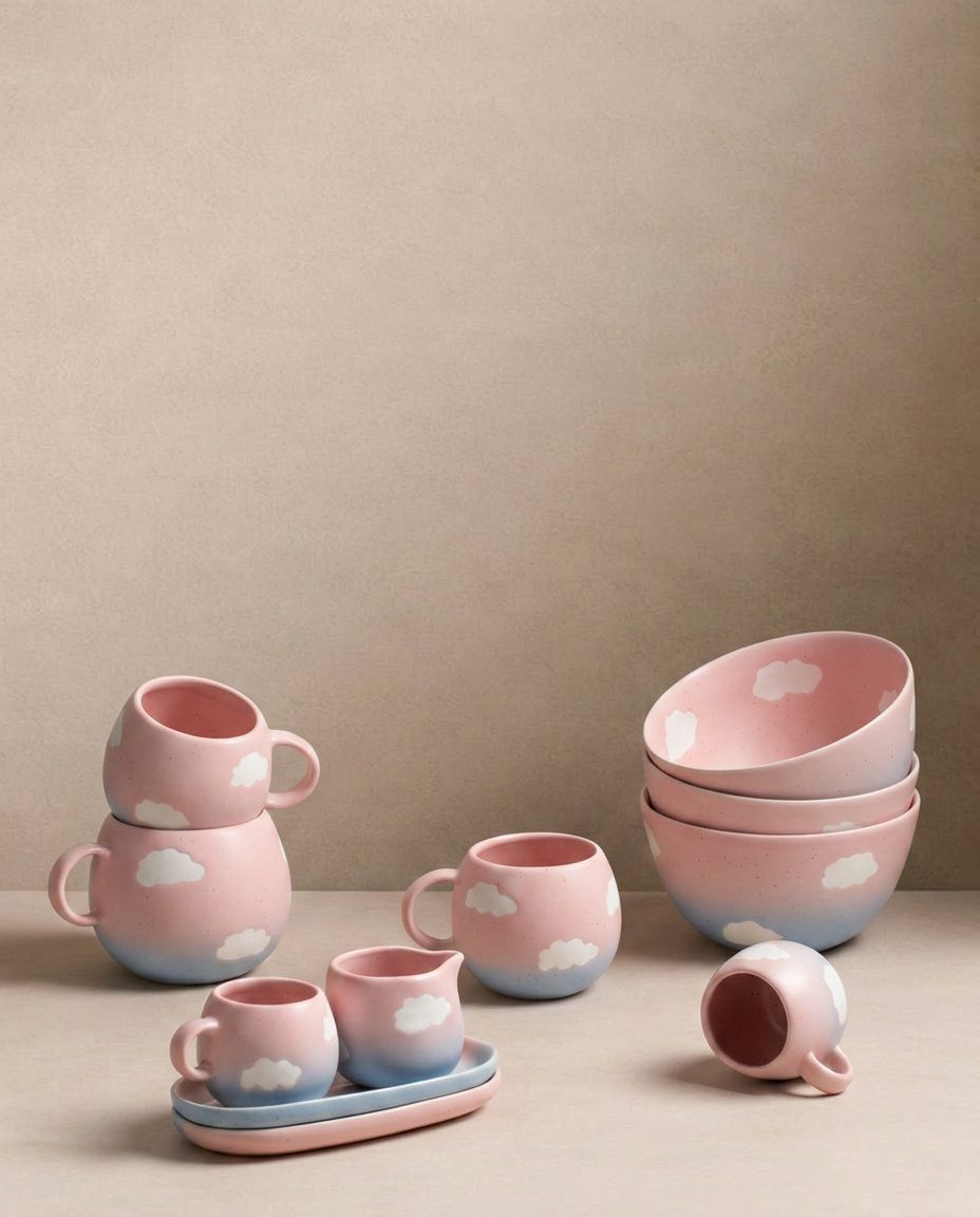Cloud Sunset Mug moyen 250 ml Pet Collection