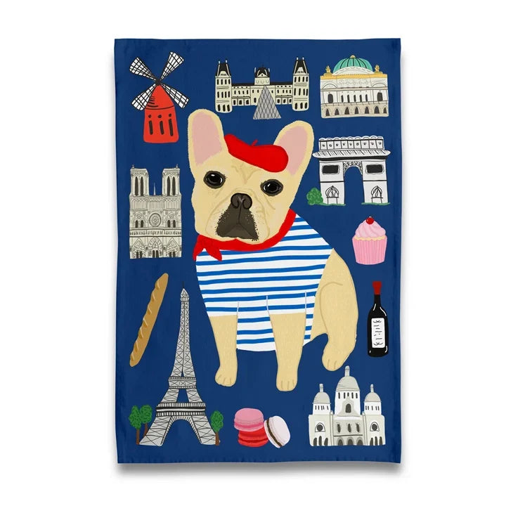 Torchon "Bonjour Frenhie" – vue principale