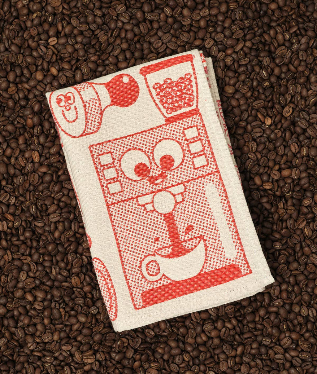 Torchon "Coffee Time"