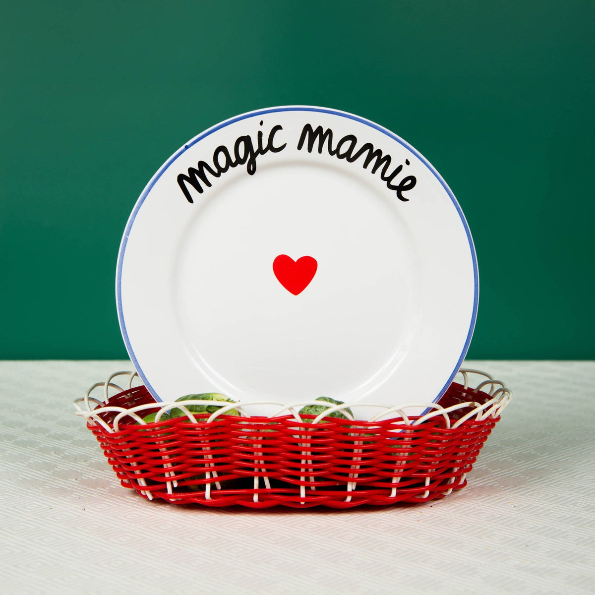 Assiette La Famille S’éclate - Magic Mamie – vue produit 2