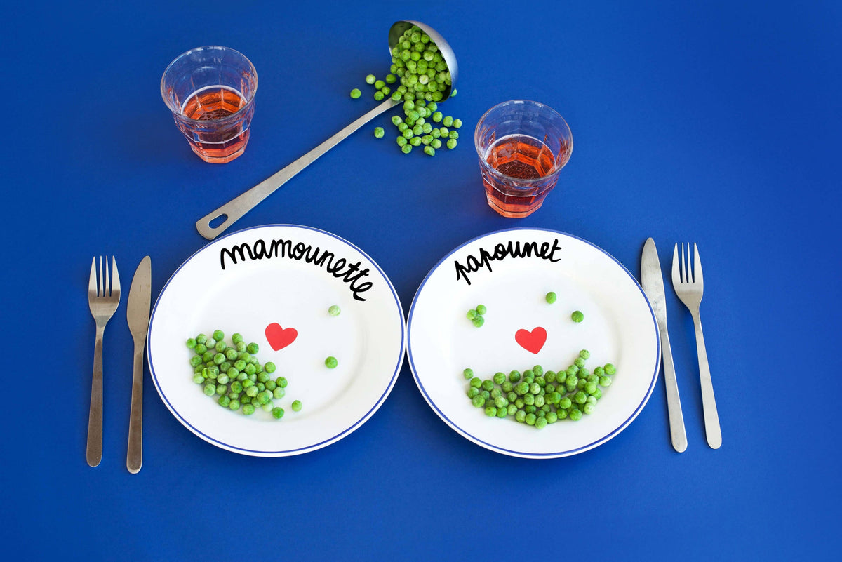 Assiette La Famille S’éclate - Papounet – vue produit 4