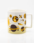 Mug Rétro Espace (350 ml) – produit scientifique Cognitive Surplus EU, vue 1