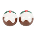Salière et poivrière Pudding de Noël