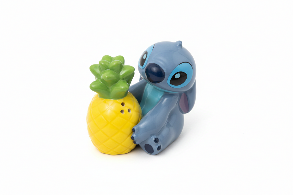 Salière et poivrière Lilo et Stitch - Stitch et Ananas - PRECOMMANDE*