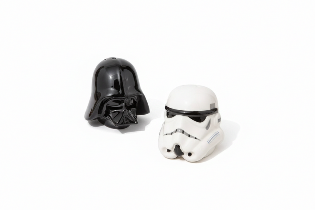 Salière et poivrière Star Wars - Dark Vador & Stormtrooper - PRECOMMANDE*