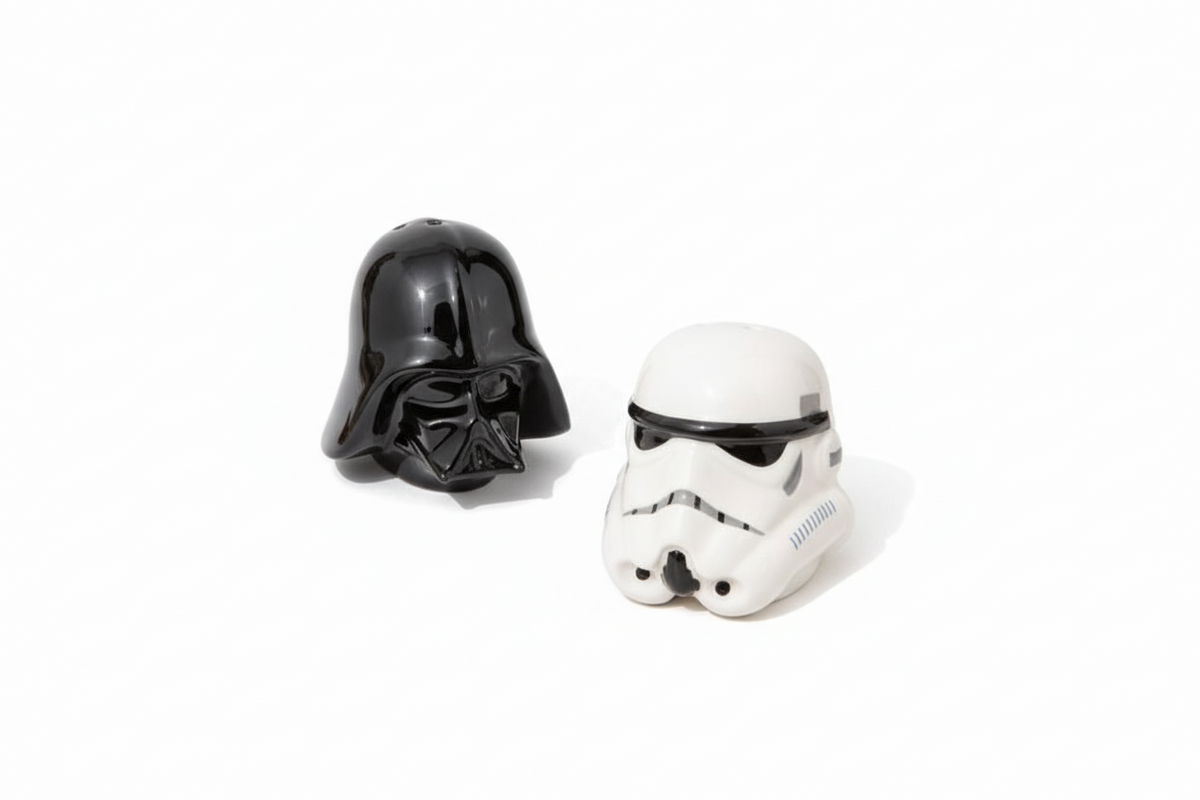 Salière et poivrière Star Wars - Dark Vador & Stormtrooper - PRECOMMANDE*