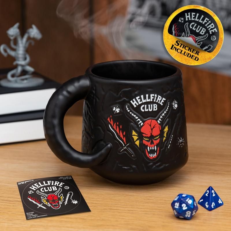 Mug Stranger Things Hellfire Club – 400 ml