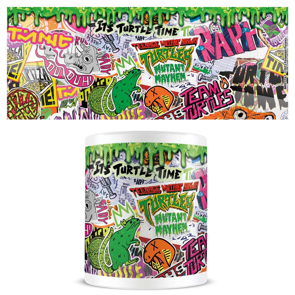 Mug Tortues Ninja Mutant Mayhem « Graffiti »