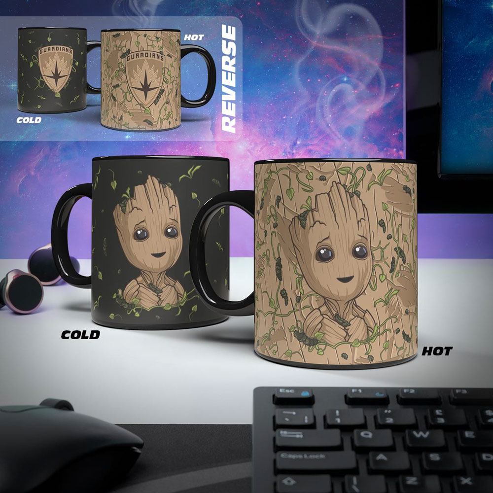 Mug Thermoréactif Marvel Groot – 300 ml