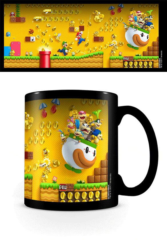 Mug Thermoréactif Super Mario « Gold Coin Rush » – 315 ml