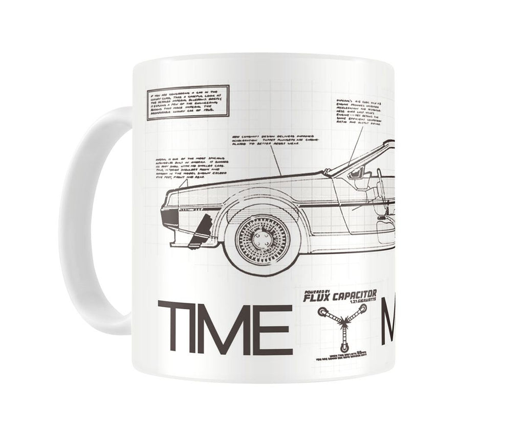 Mug Retour vers le Futur « Time Machine » – 300 ml