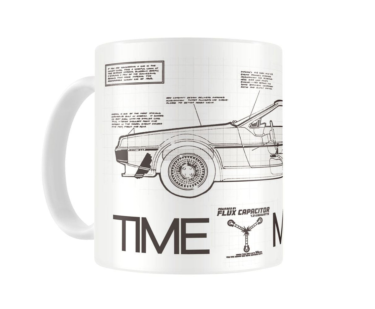 Mug Retour vers le Futur « Time Machine » – 300 ml