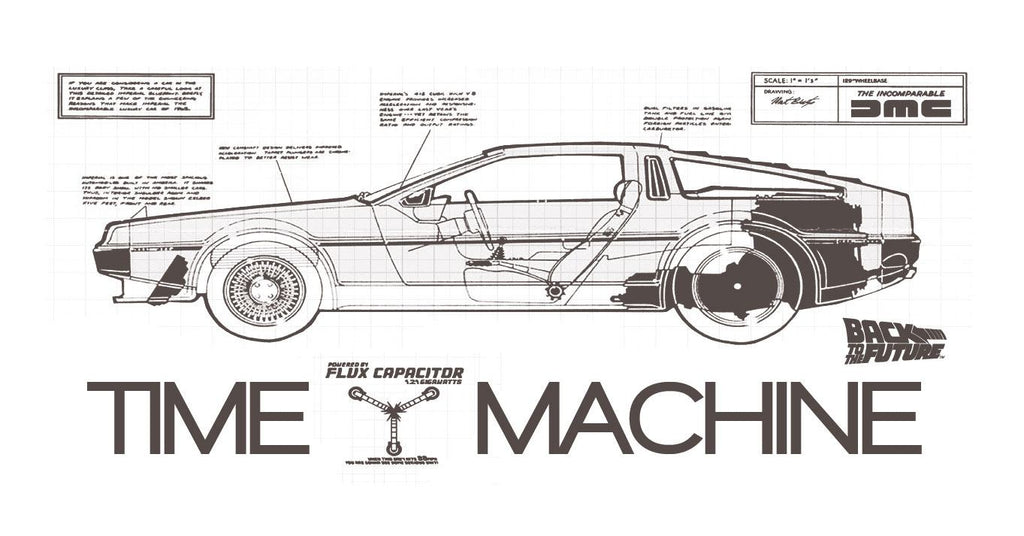Mug Retour vers le Futur « Time Machine » – 300 ml