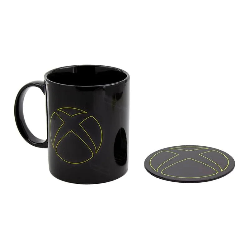Mug Xbox avec Dessous de Verre Métallique